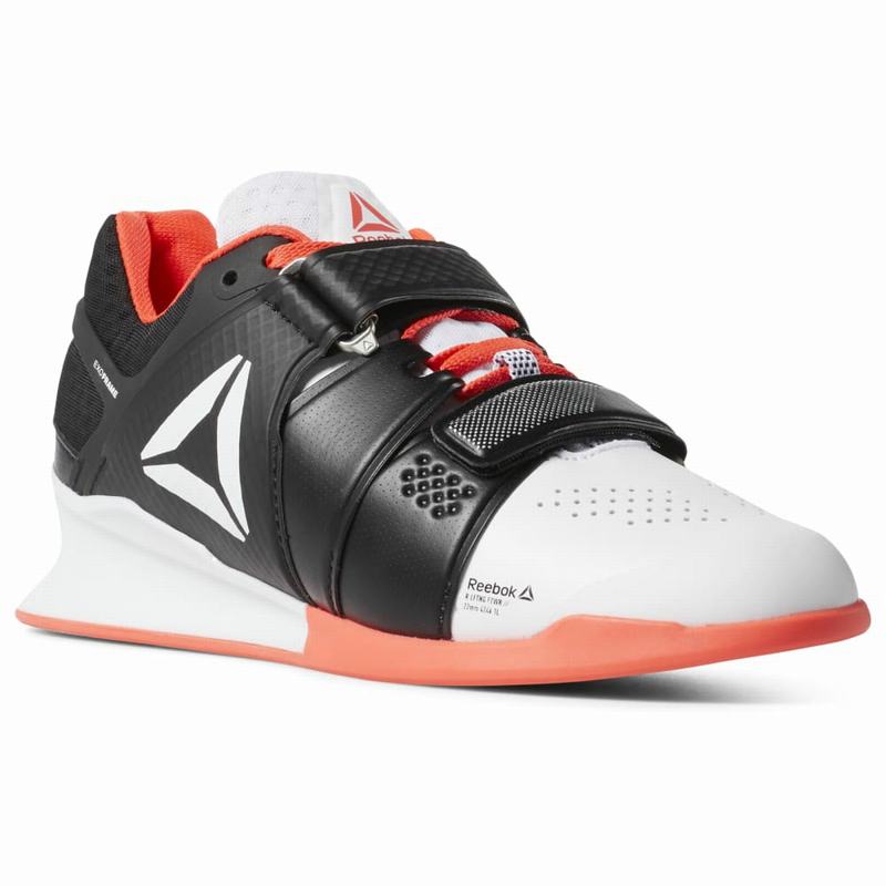 Tenisi Reebok Legacy Lifter Dama Albi/Negrii/Rosii/Argintii Romania RV2581GV